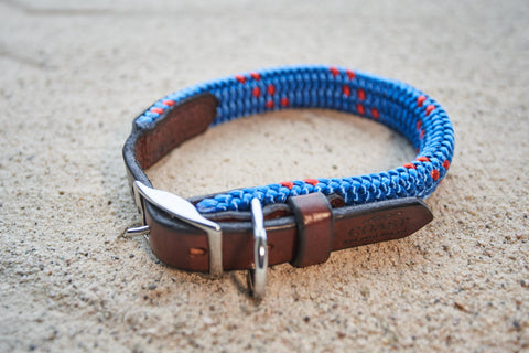 Rope & Leather Collar